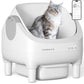Thereye Open Top Self-Cleaning Cat Litter Box