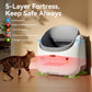 Thereye Open Top Self-Cleaning Cat Litter Box（ER-SC07）