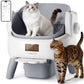 Thereye Open Top Self-Cleaning Cat Litter Box (ER-SC08)