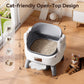 Thereye Open Top Self-Cleaning Cat Litter Box (ER-SC08)